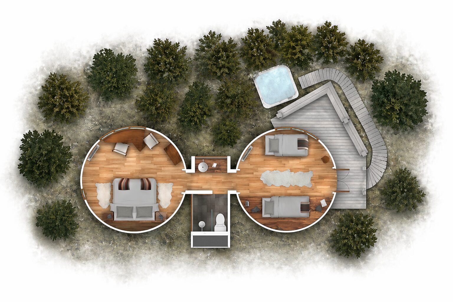Planta Yurt Familiar